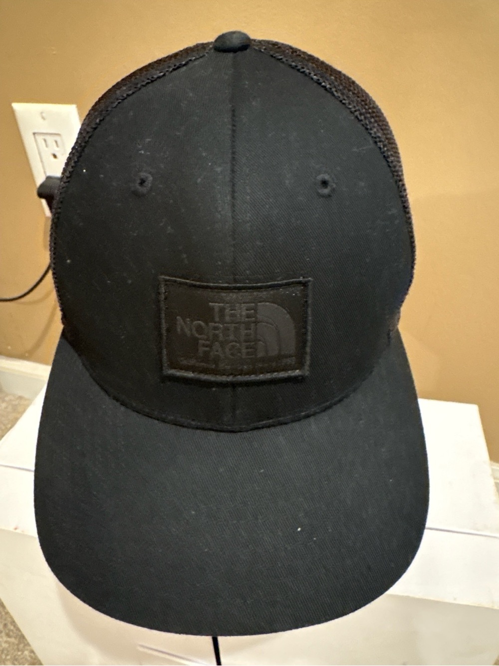 The North Face Black Mesh Logo Cap